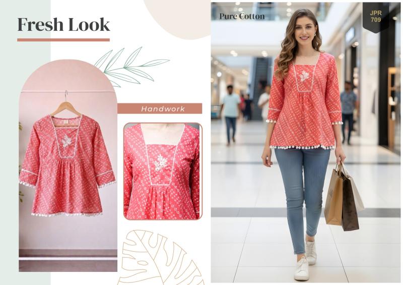 Rajnandini aaradhya vol-21 stitched kurtis wholesale